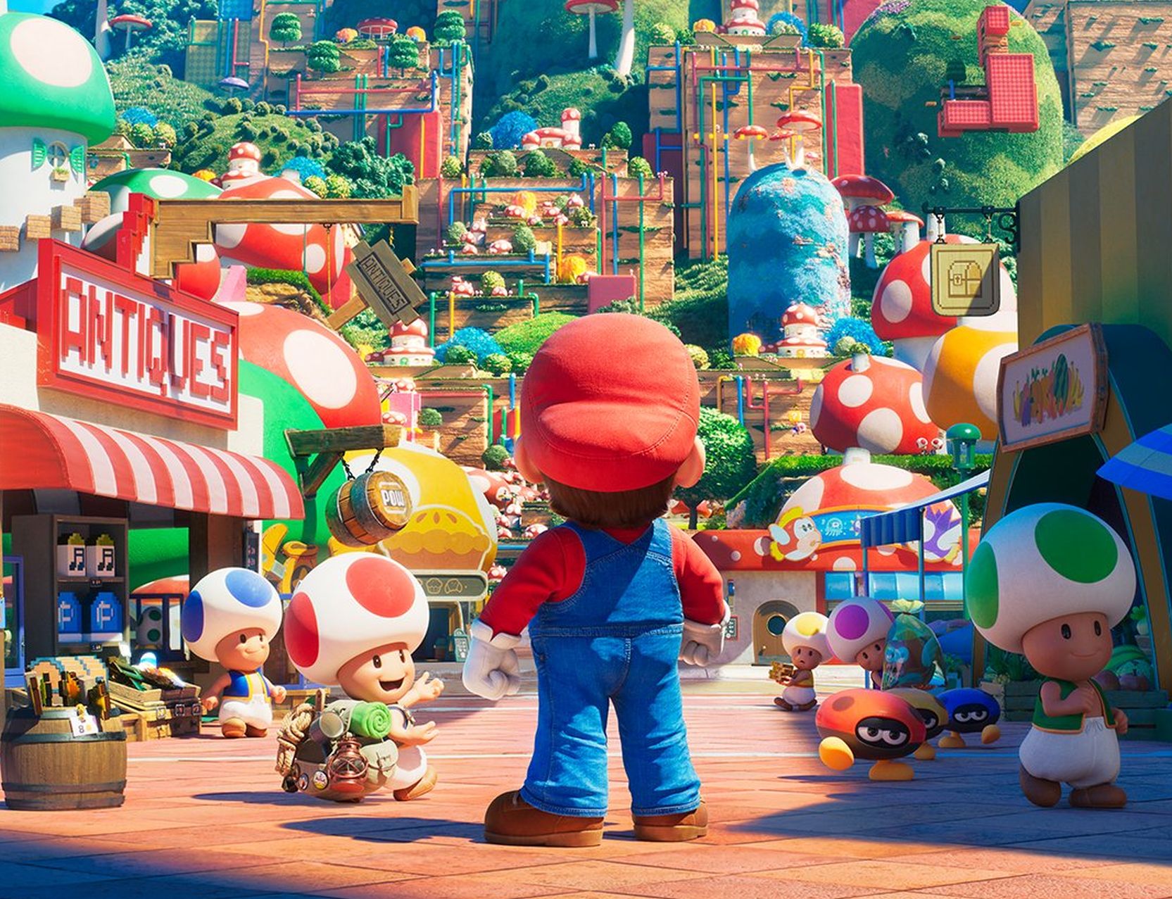 Watch the world premiere trailer for the Super Mario Bros. movie here